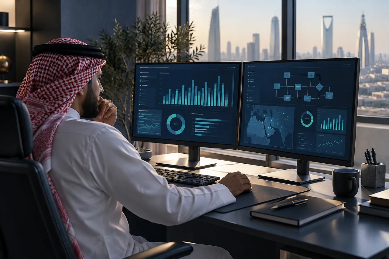 Illustration: Business applications & analytics